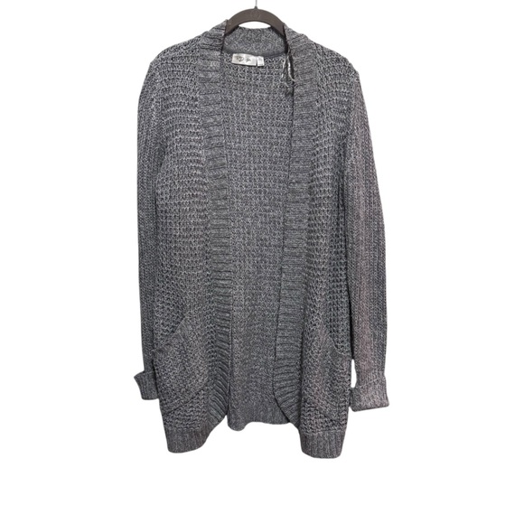 RD Style Sweaters - RD Style Gray Chunky Knit Cardigan Sweater